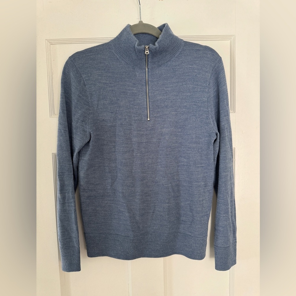 J. Crew wool quarter zip